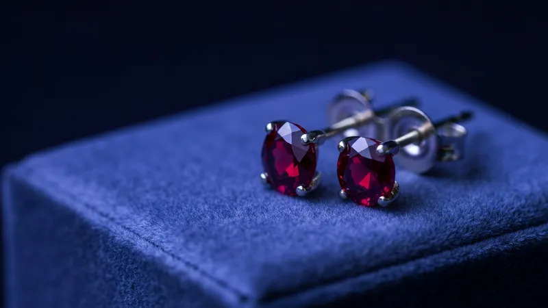 Offrir des boucles d'oreilles rubis : nos conseils