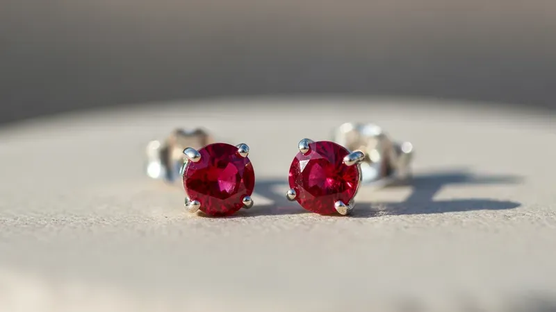 Boucle d'oreille puce rubis : guide pour bien choisir