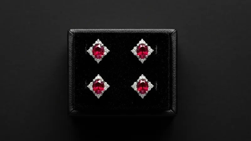 Styles de boucles d'oreilles rubis : guide complet
